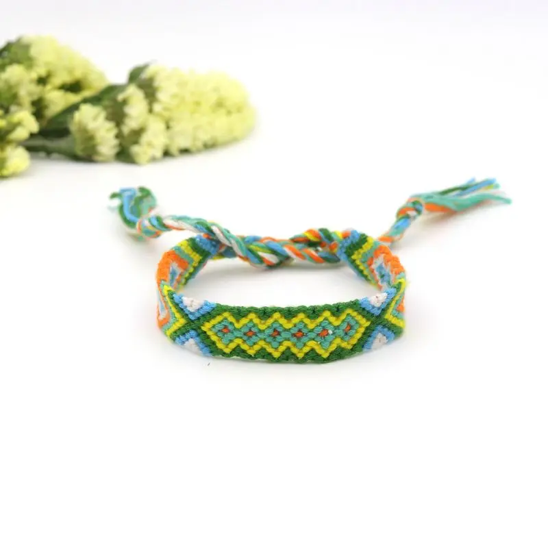 Плетеная нить из хлопка ручной работы в этническом и индийском стиле|bracelets for|wrap