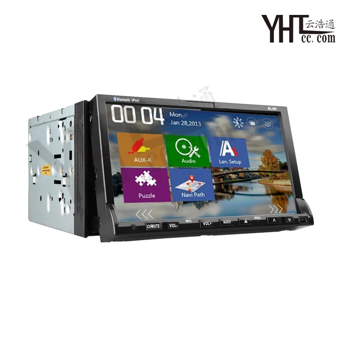 Беспроводная Камера Заднего Вида Двухместный 2 Din Car PC Tablet GPS Навигации для Nissan Qashqai