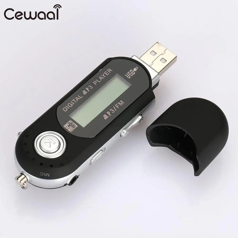 Музыкальный медиаплеер Портативный USB MP3 Спорт FM радио ABS Поддержка TF карта путешествия