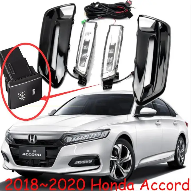 1 комплект автомобилей головной светильник для Honda Accord Дневной spirior автомобильные
