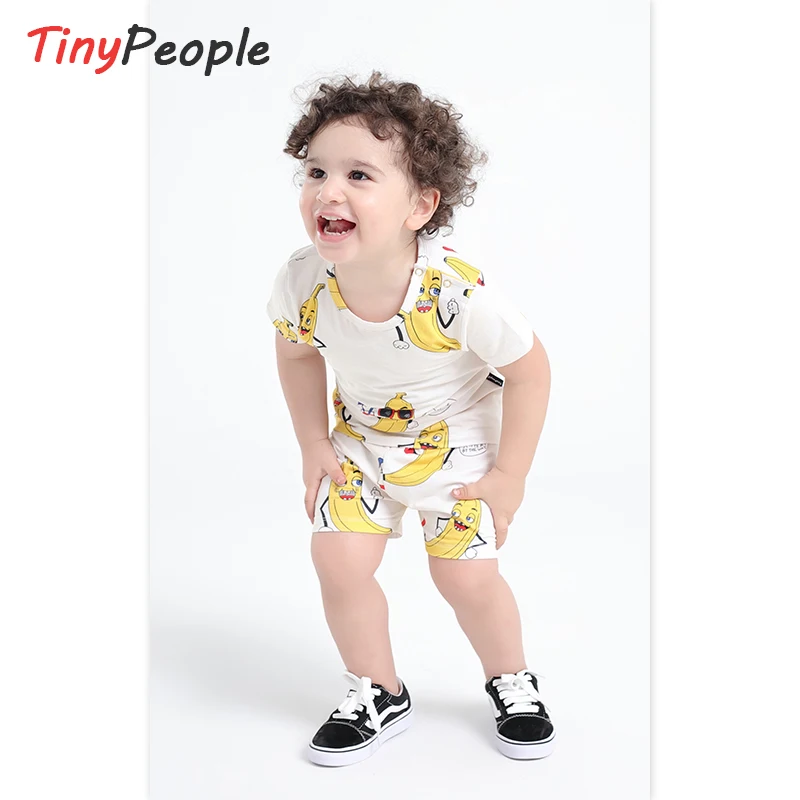 Комплект одежды для маленьких мальчиков TinyPeople 2 предмета летняя одежда
