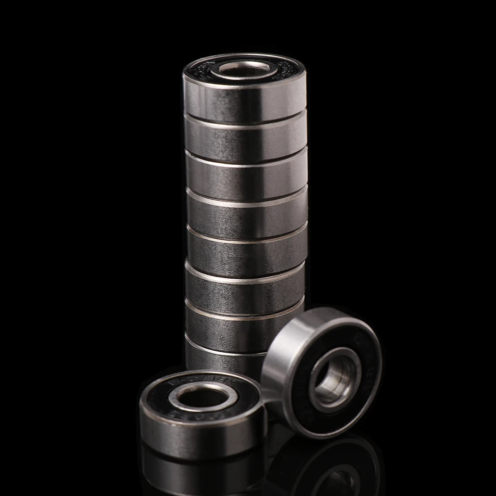 10 шт. 608 2RS шариковый подшипник ABEC-7 ABEC-9 8X22X7 мм глубокий паз стальные герметичные