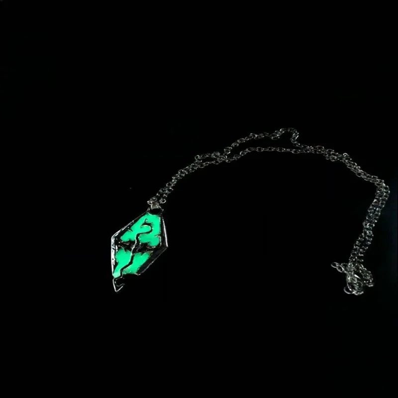 Люминесцентный светильник Подвеска в виде динозавра рыцарь Цепочки и ожерелья