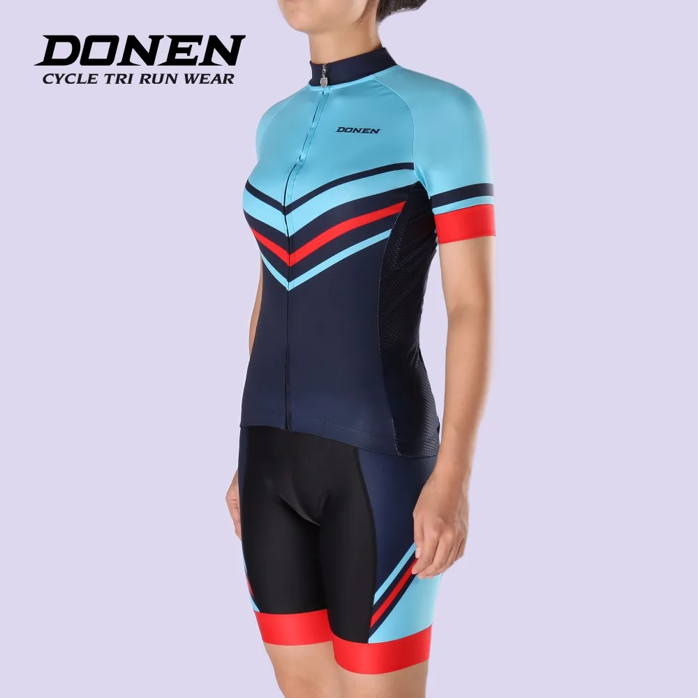 Женский комплект одежды для велоспорта DONEN одежда командная Mtb Джерси Майки 2017