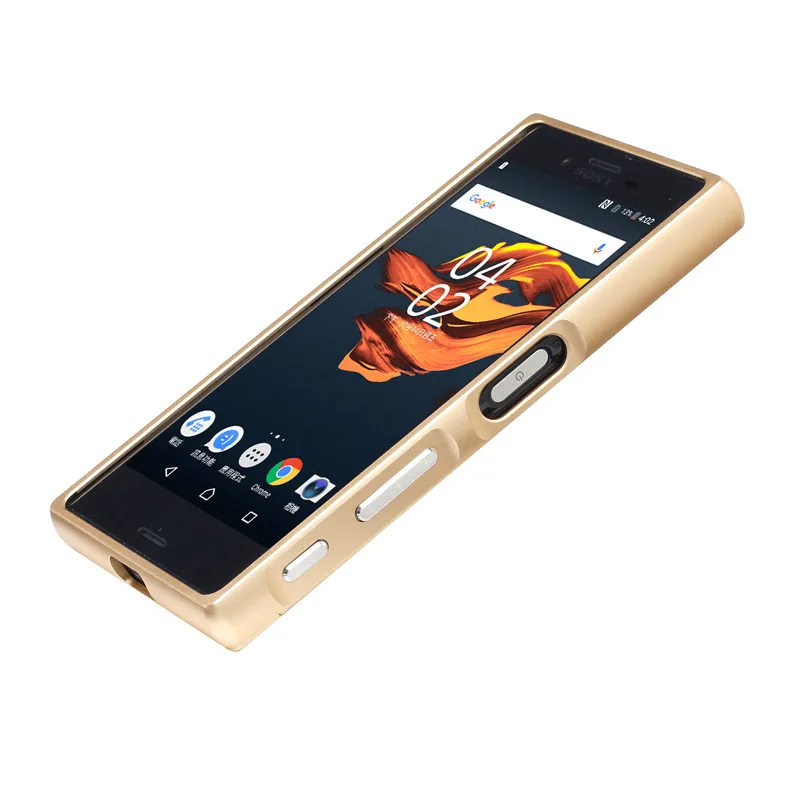 Для Sony X Compact F5321 бампер push pull металла Алюминий кадров чехол для Xperia Compact/ xperia Mini