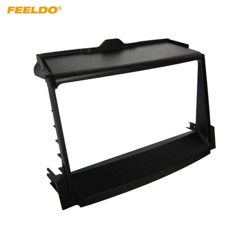 FEELDO Car Radio Fascia Frame Adapter для Toyota Prado 2010 стерео 2Din Dash Panel Refitting Mount Kit # HQ4898|Панели| |