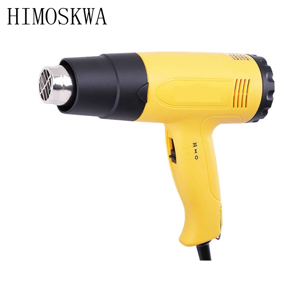 

HIMOSKWA 1800W 220V Electric Hot Air Gun Thermoregulator Heat Guns Plastic welding gun power tool