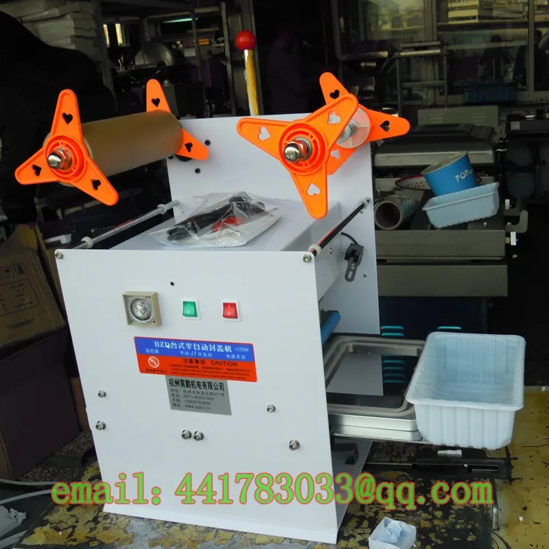Fkj-hsemi автоматической покрывая machineautomatic Кубка sealer автоматической Кубок запайки рыбы герметик лотки