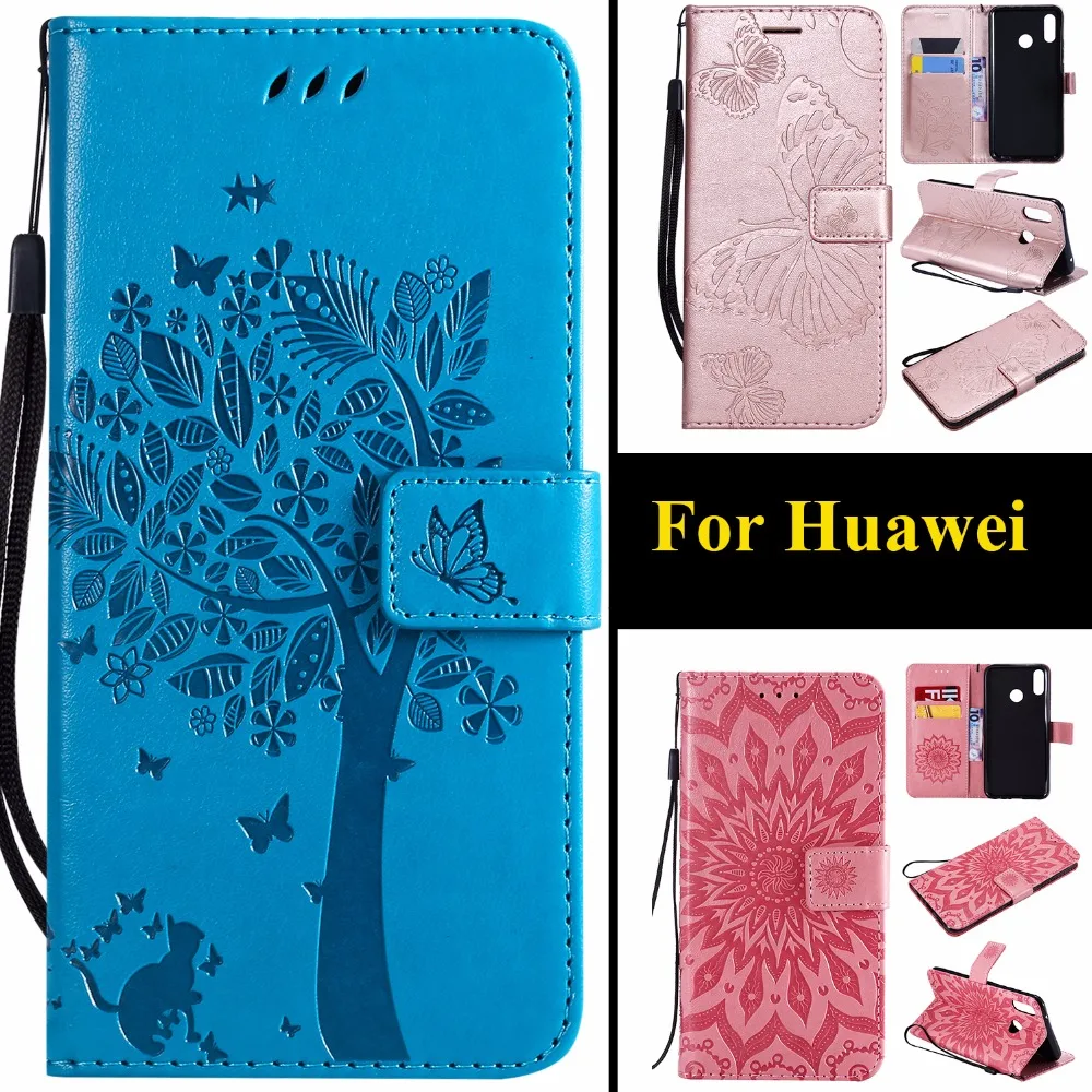 Для Huawei Nova 3 Nova3 откидной кожаный чехол бумажник 3i Nova3i 3D для телефона с тиснением в
