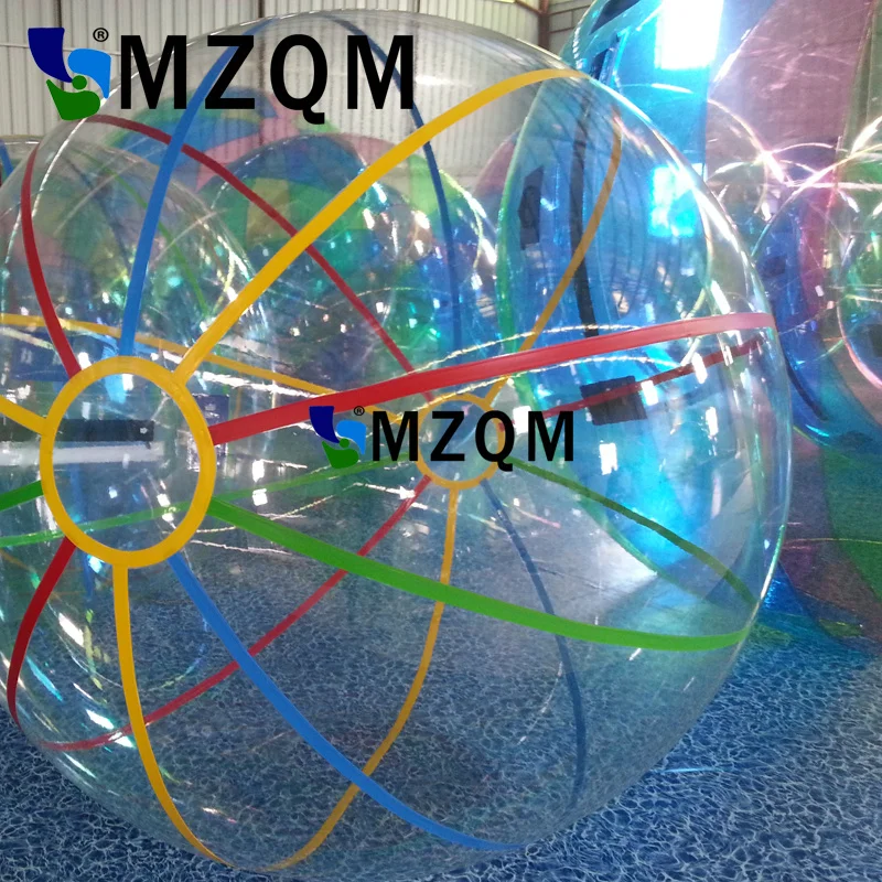 MZQM 1 0 мм ПВХ 2 м надувной водяной шар водный человеческий хомяк мяч в рост|inflatable