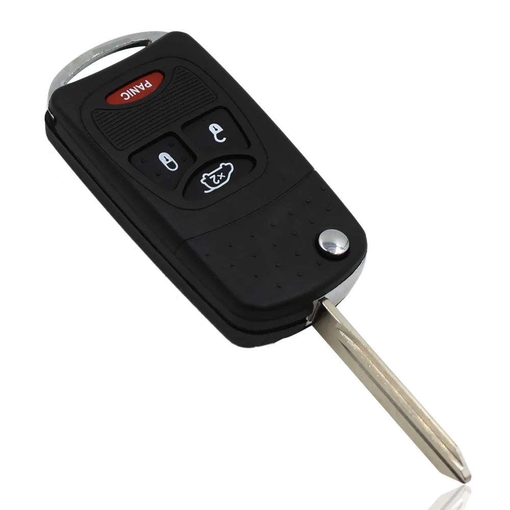 Чехол-книжка KEYYOU 10X с 4 кнопками для Chrysler 200 Dodge Caliber Avenger Jeep Liberty Patriot Nitro | Автомобили