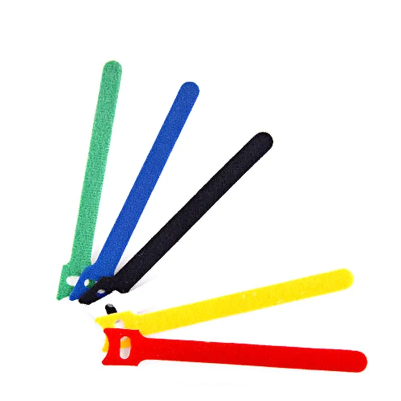 12*200 12 x 200mm black white red yellow blue green Hot Nylon Reusable Cable Ties with Eyelet Holes 0.5'' 8'' |