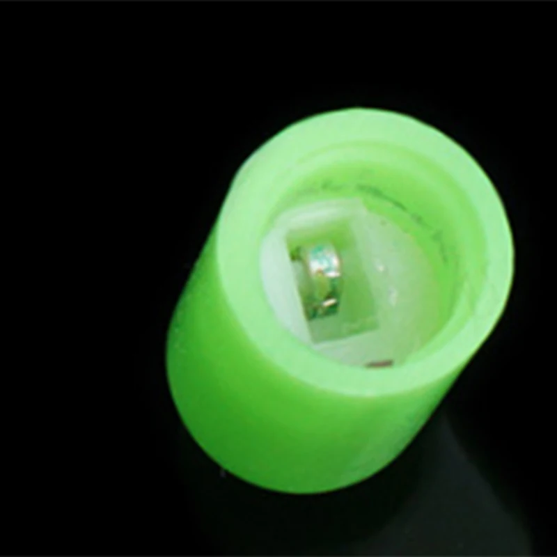 2pcs/lot Fishing Floats Tail LED Lamp Cap Night Light Stick Glowing Lamp Head Match 311 Battery To Use(Including Battery