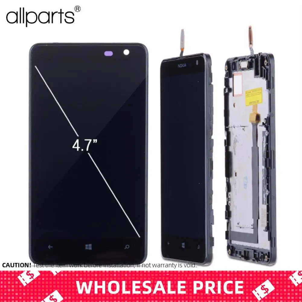 4 7 &quotОригинальный дисплей для NOKIA Lumia 625 сенсорный экран RM 941 943 ЖК с рамкой