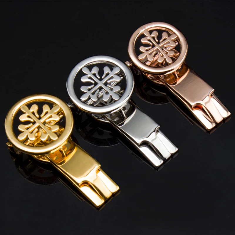Аксессуары для часов пряжка Patek Philips с ПП складной пряжкой золотой бабочкой 18 мм 20