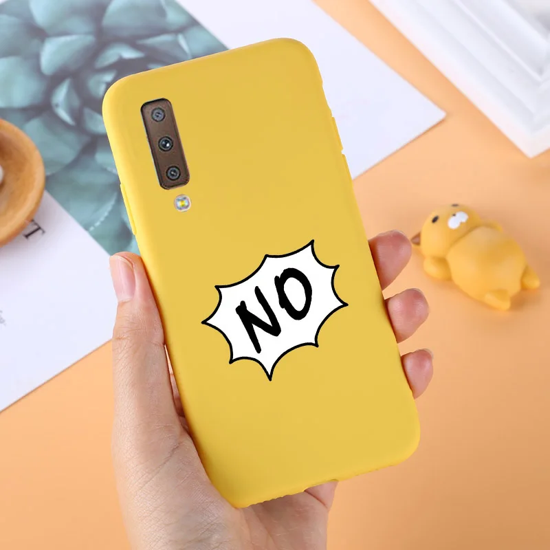 Мягкий желтый чехол из ТПУ для samsung Galaxy A70, чехол для samsung Galaxy A50, A30, S8, S9 plus, S7, S7 edge, силиконовый чехол - Цвет: 29