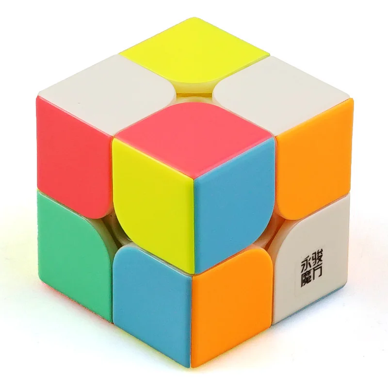 Yongjun Yupo 2x2x2 2Magnetic Cube 2x2 Speed Magic Magnet Cubo Magico 2*2 Magnets Stickerless Black Game Puzzle | Игрушки и хобби