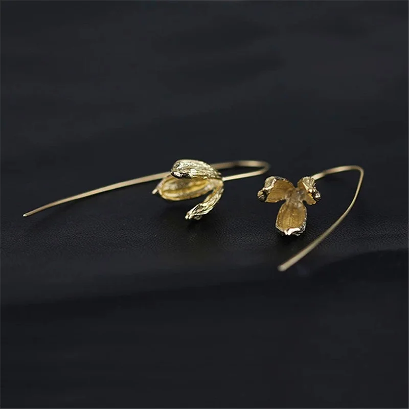 необычные товары ручная работа бижутерия особенный Растения люстры серьги