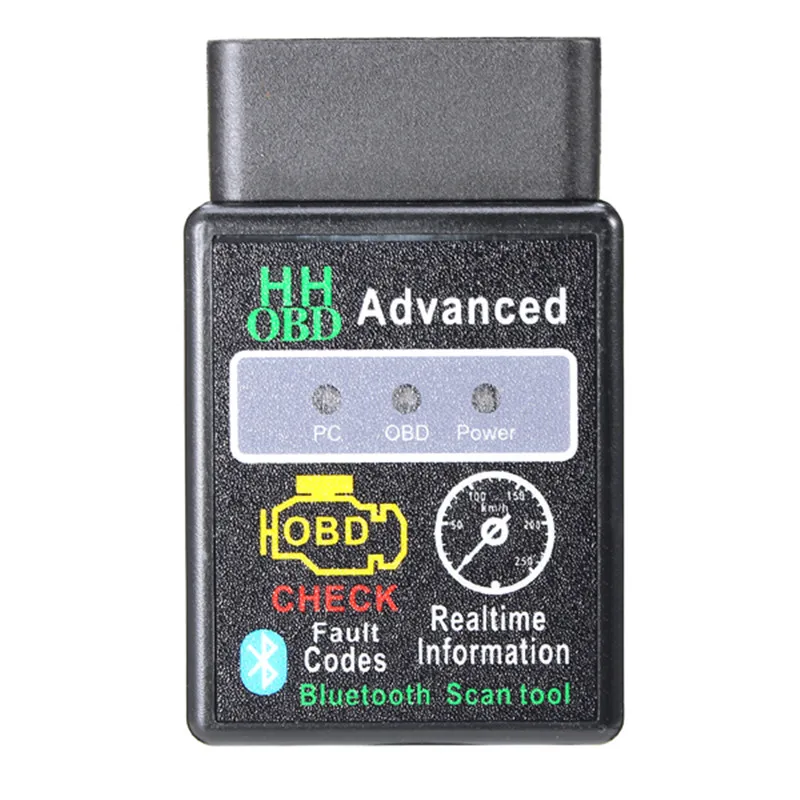 Расширенный Смарт OBD 2 II диагностический инструмент мини ELM327 HH автомобильный OBD2 CAN BUS сканер Bluetooth OBDII интеллектуальный чип Android PC