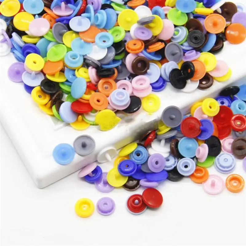 Professional Fastener Snap Pliers 360pcs T5 Snap Poppers Plastic Buttons Kit
