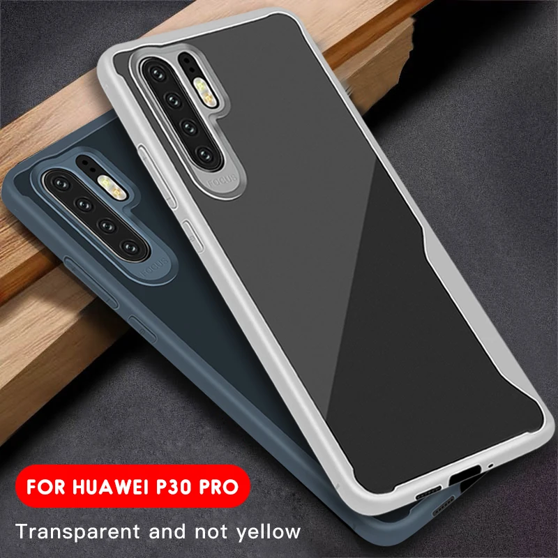 Модный прозрачный Силиконовый ТПУ чехол для телефона Huawei P30 P20 Lite Pro P Smartrt 2019