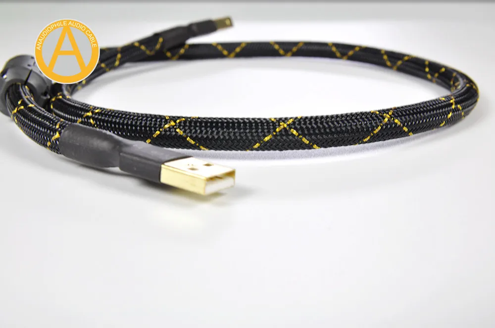 G5 HiFi USB кабель SQ88 6N ручной работы с серебристым покрытием типа A на B|Кабели USB| |
