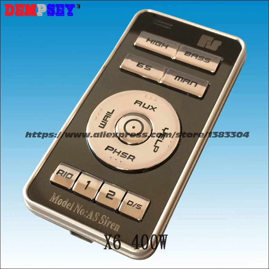 FS X6 400 Вт Беспроводная сирена и динамик для автомобиля 28 тонов двухканальный с
