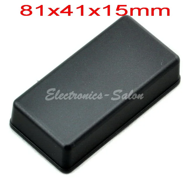 Маленький настольный пластиковый чехол высокого качества черного цвета 81x41x15 мм |