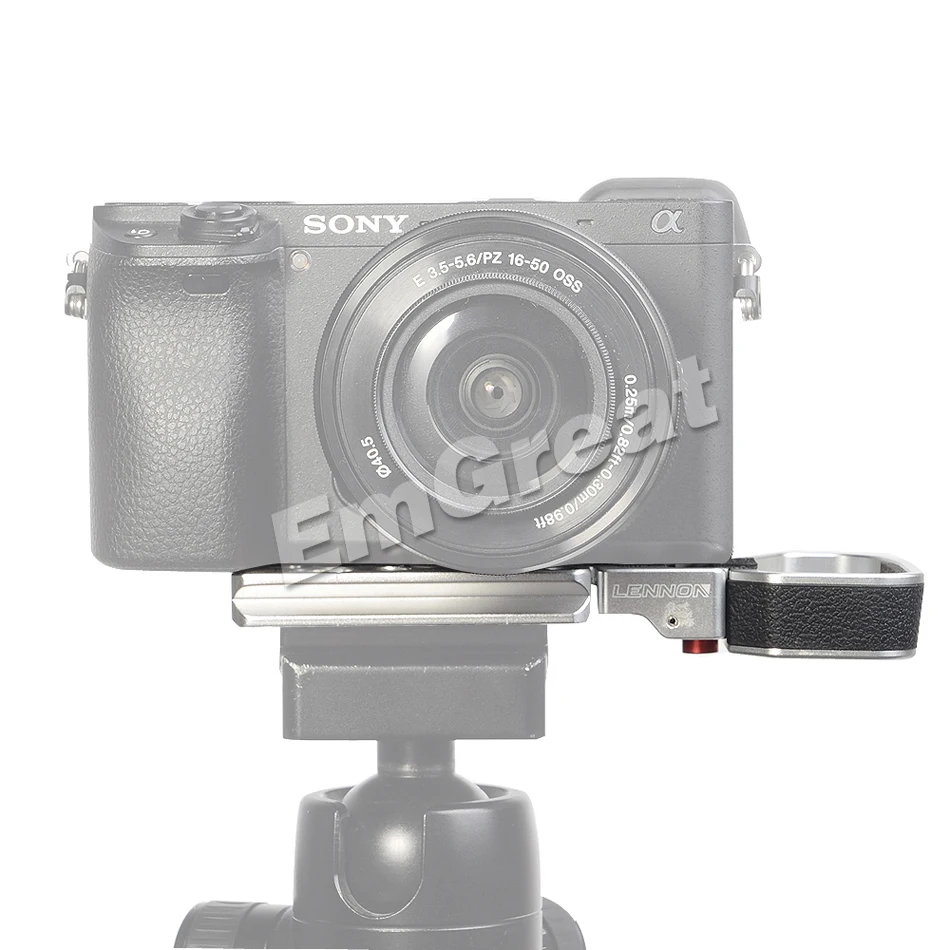 Lennon LB1+ LB3 быстросъемный l-образный кронштейн для sony A7II A7RII A7SII A9 с 1/" 3/8" резьбовым отверстием и кнопкой разблокировки