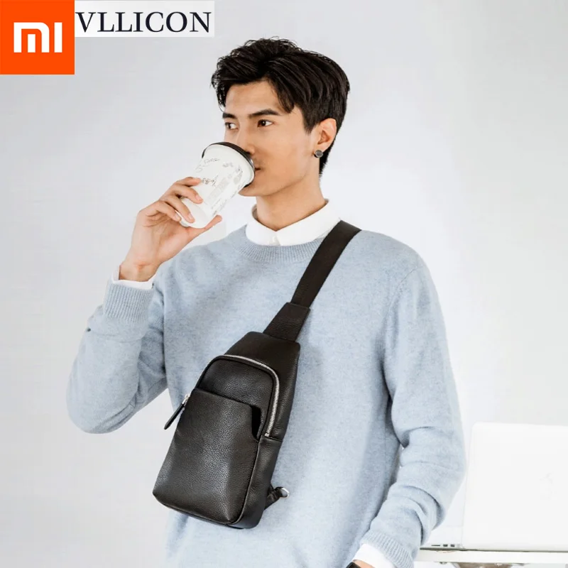 Xiaomi Mijia Youpin Мода VLLICON повседневная мужская Замшевая сумка на плечо 190*80*320 мм