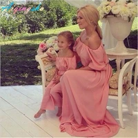 mother mum and daughter clothes dress wedding family evening dresses mom and baby matching clothes outfits vestidos mama kids