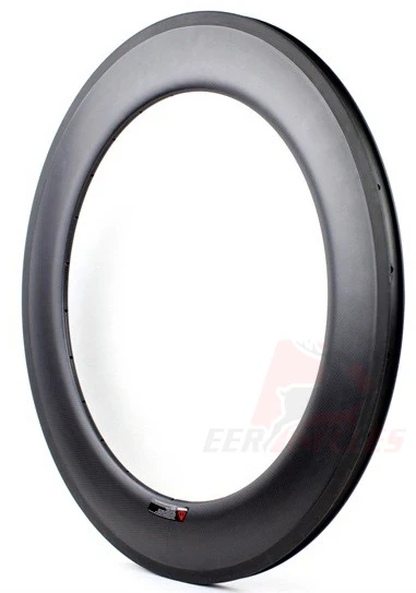 700c 88 мм Глубокий углеродный клинчерный дорожный велосипед обода время испытания