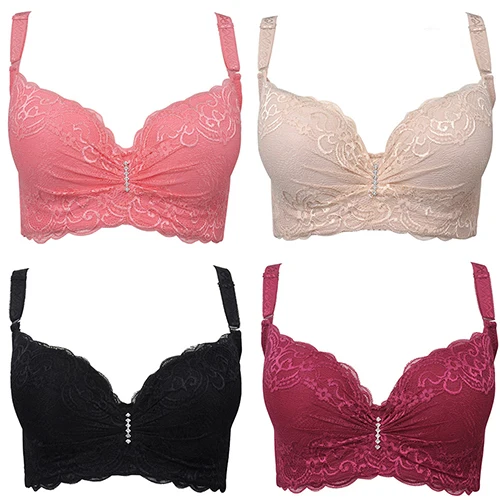 Женский кружевной бюстгальтер нижнее белье с эффектом пуш ап|sexy brassiere|bra lingerielace bra