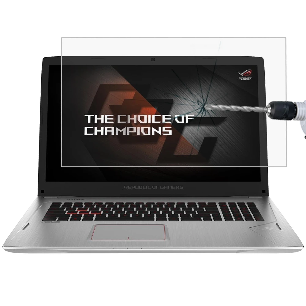 

Laptop Screen HD Tempered Glass Protective Film for ASUS ROG GL702VM (7th Gen Intel Core) 17.3 inch