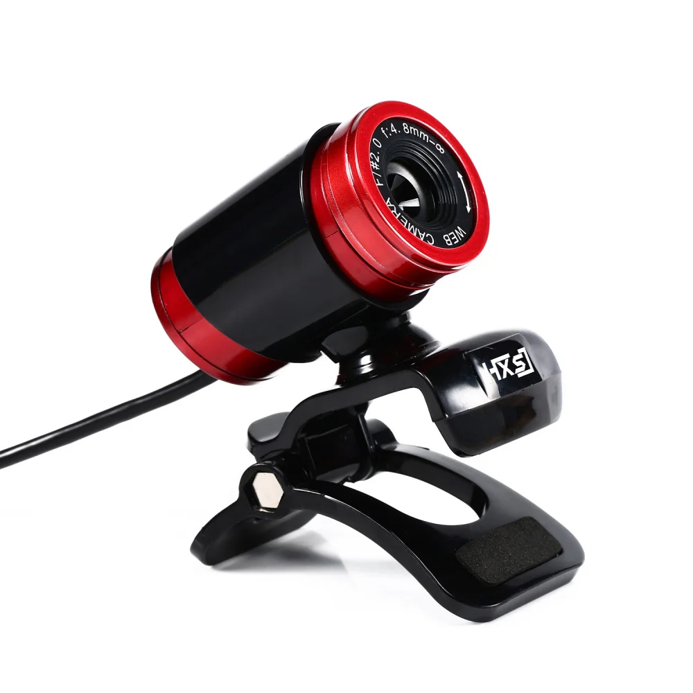 HXSJ new high-definition computer camera 480P video call built-in microphone for PC notebook smart box Webcam USB | Компьютеры и офис