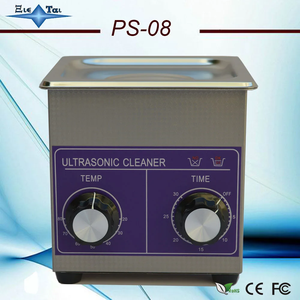 PS 08 60w Небольшой Ультразвуковой очиститель Нагреватель и таймер 1.3L 40 кГц