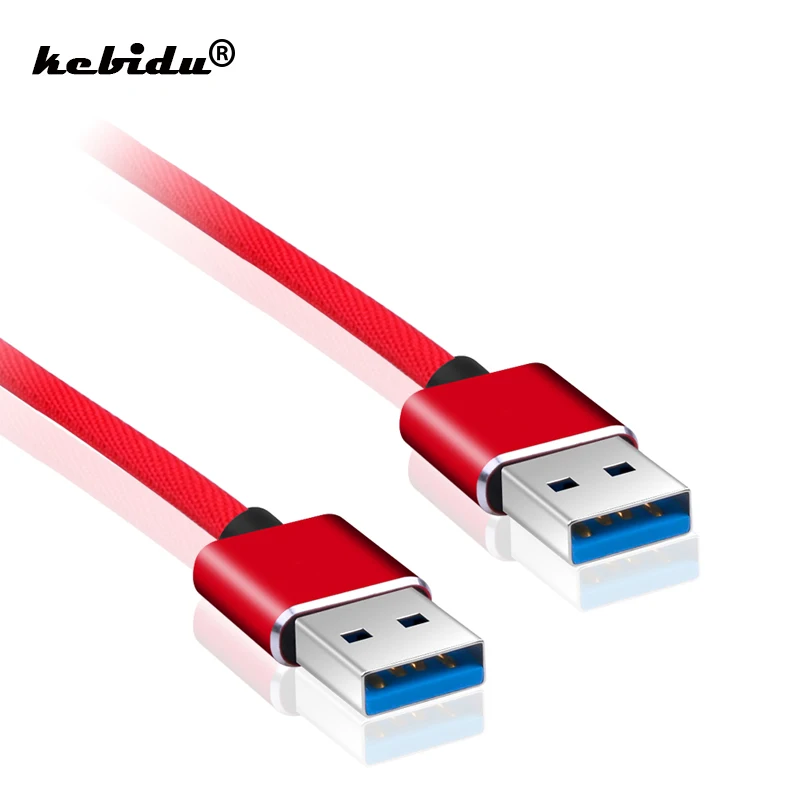 Кабель удлинитель kebidu USB 2 0 1 м тип А штекер для жесткого диска веб камеры кабеля