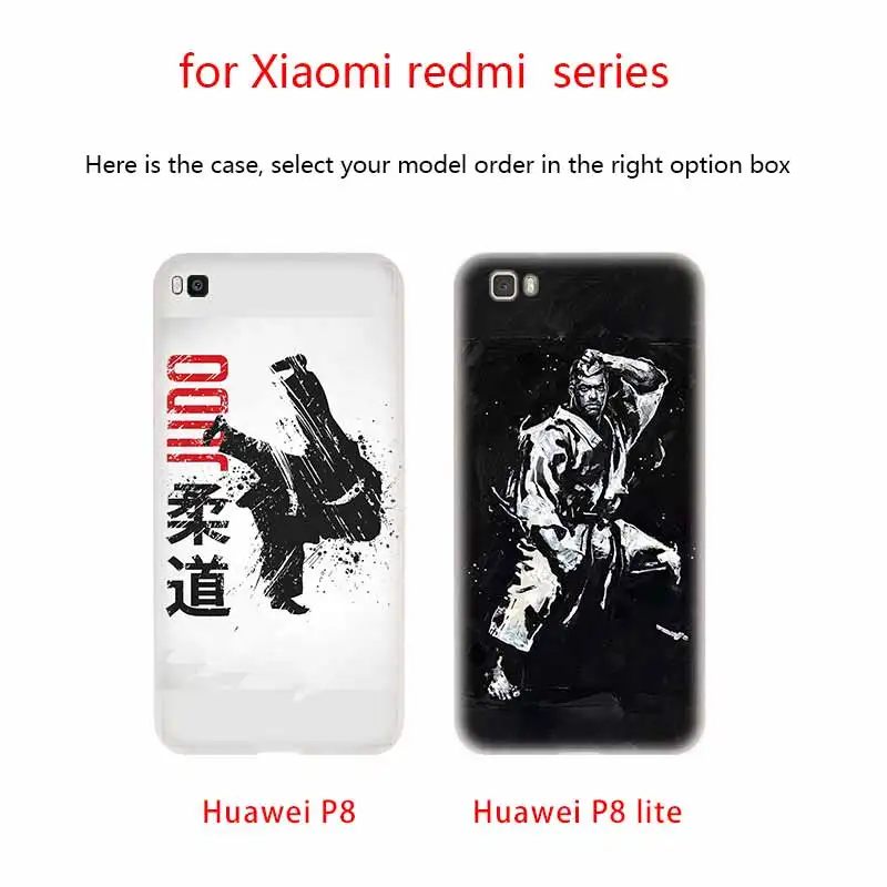 Японский мягкий чехол aikido Judo из ТПУ для телефона Huawei P50 P40 P30 P20 Pro Lite p30lite p50lite P samrt Z