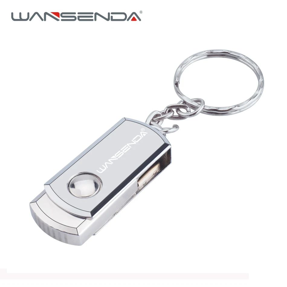 

Wansenda металлический USB 2,0 флеш-накопитель, 16 ГБ 32 ГБ 64 Гб 128 ГБ