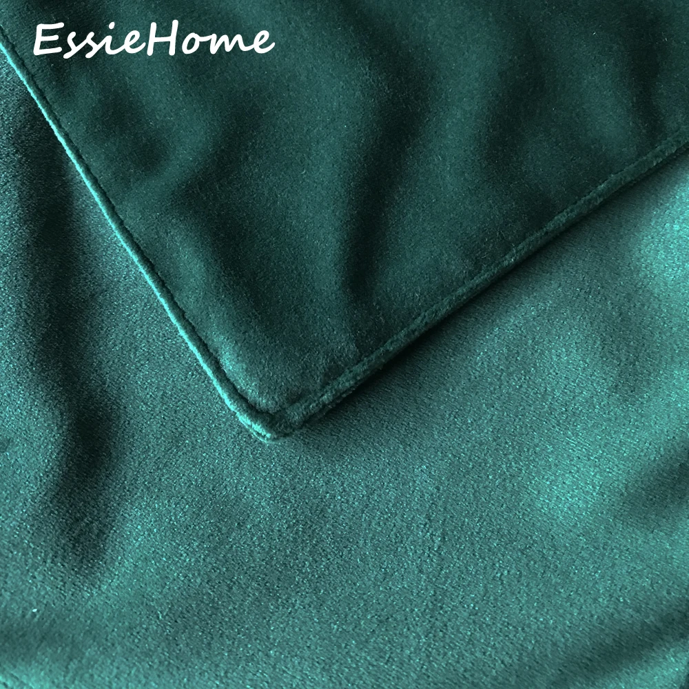 ESSIE HOME розовый пыльный серый двусторонний матовый бархатный высококачественный