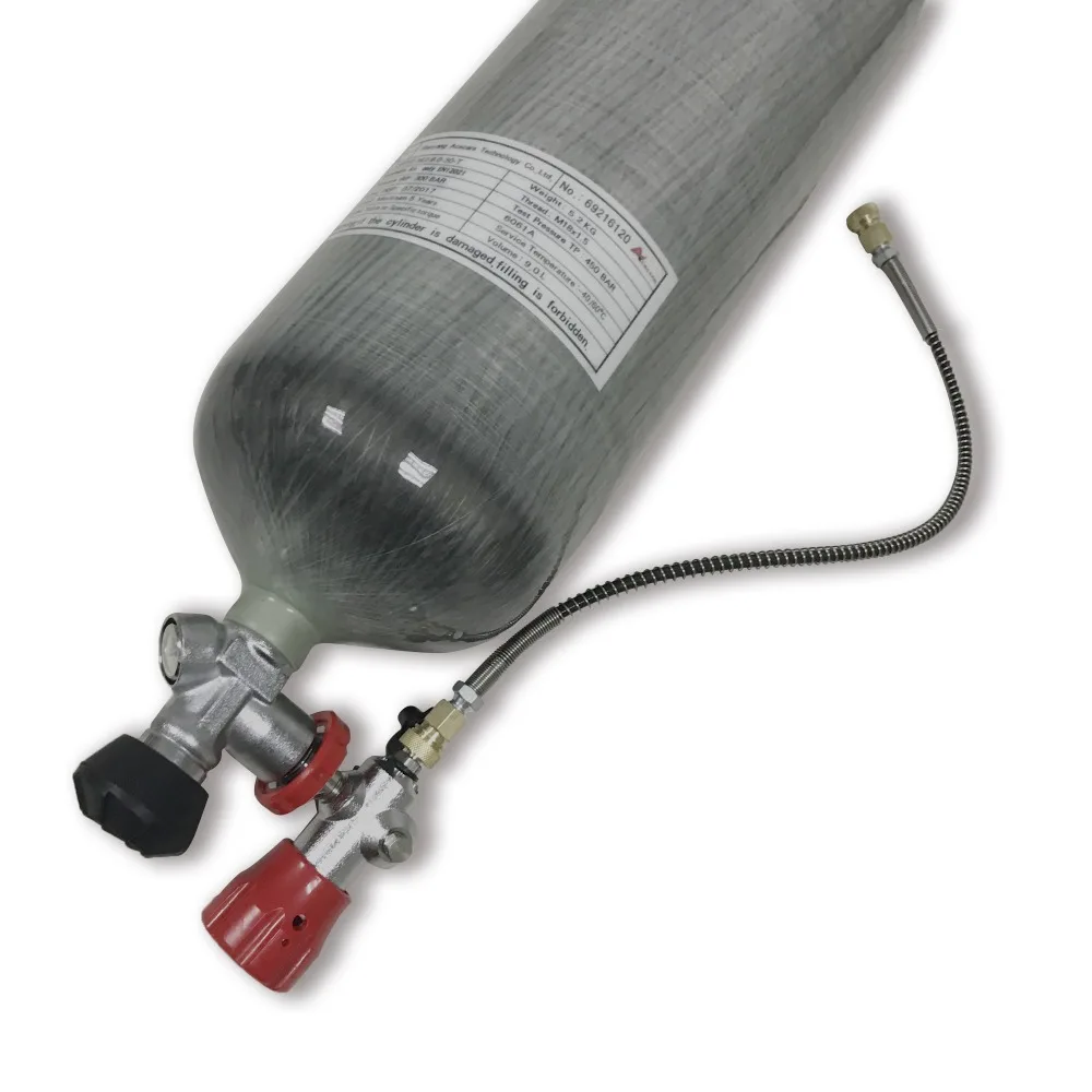 AC109301 9L CE 4500PSI Compressed Air Tank With Condor Valve&ampFill Station For Rifle/Underwater Speargun/Paintball Cylinder |