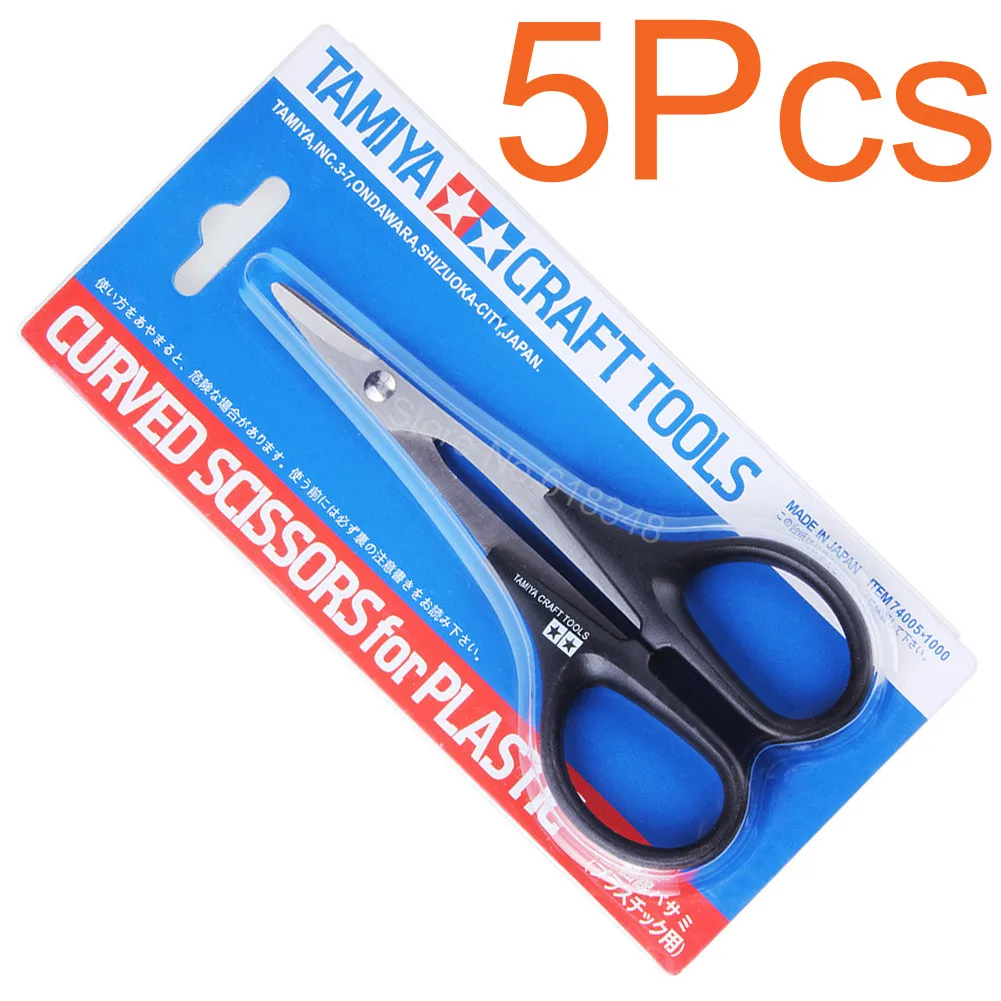 

5Pcs Tamiya RC Car Scissors Hard Steel Stainless For RC Vehicle Boat Helicopter Plastic Bodyshell Canopy Hobby Tools
