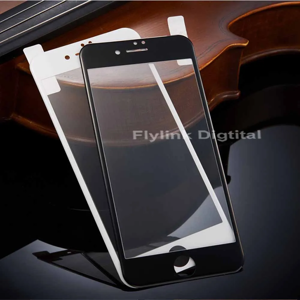 3D изогнутый край полное покрытие защита экрана для iPhone 6 S 7 8 закаленное стекло s Plus