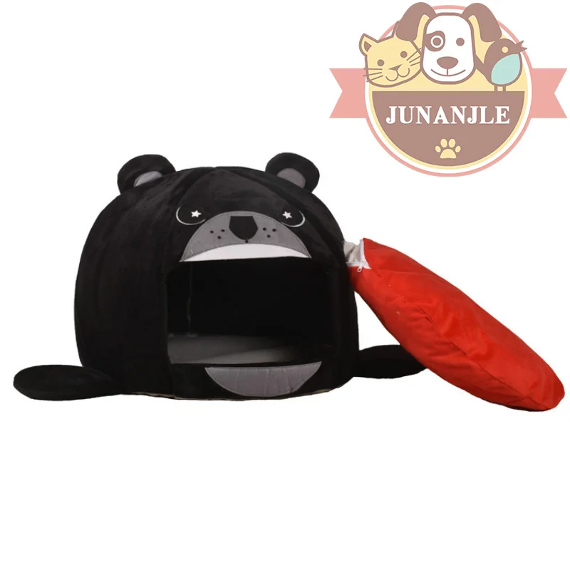 Креативный Французский бульдог питомник панда кошачий помет зимнее теплое