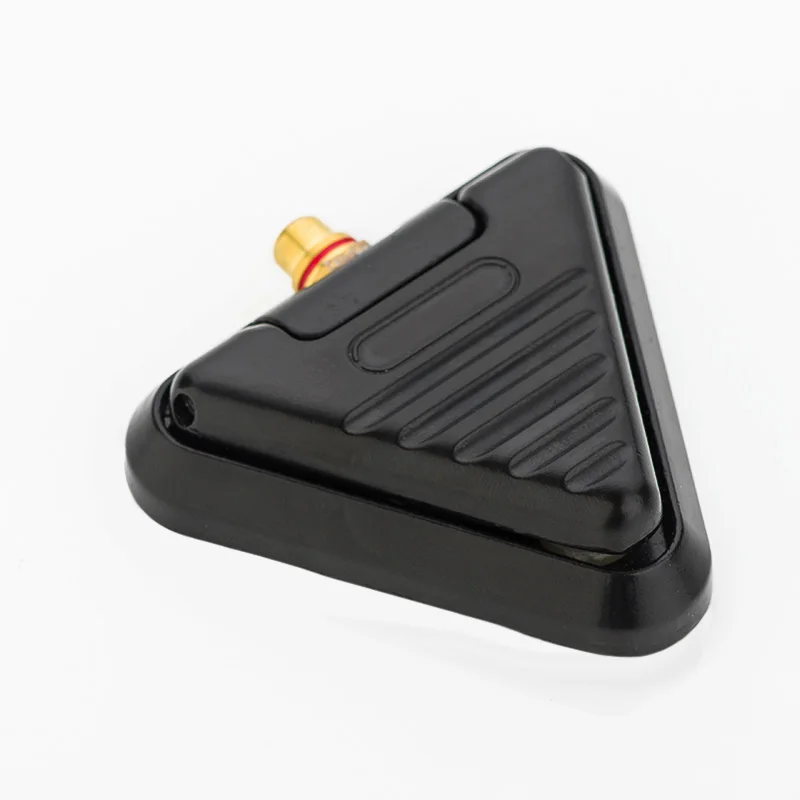 Профессиональная треугольная ножная педаль для тату EZ премиум класса с зажимом