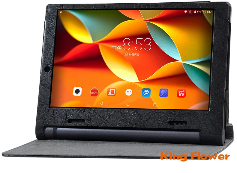 Новейший чехол в цветочек для Lenovo YOGA Tab3 x50 x50m x50l x50f из искусственной кожи 3 подарка