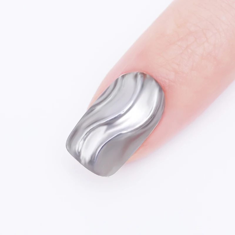 0 5 г 1 розовое золото зеркальный лак для ногтей Блестящий Порошок разноцветный