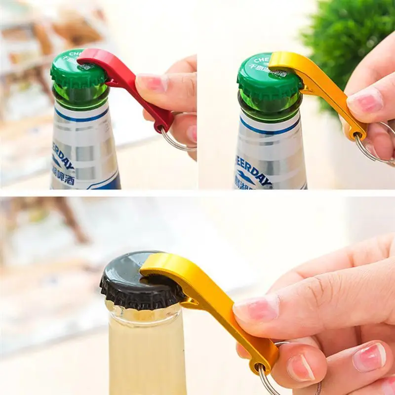 Aluminum Keychain Pocket Small Key Chain Ring Bar Claw Beverage Beer Bottle Opener Can Open Rings | Автомобили и мотоциклы