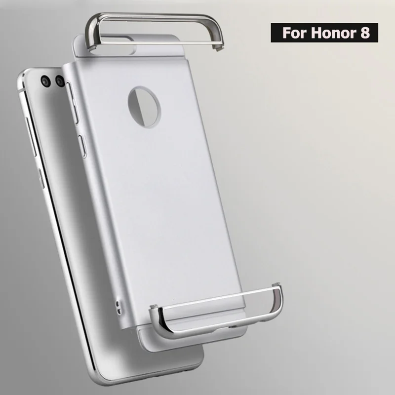 Чехол JGKK для Huawei Honor 8/Honor 8 Pro/Honor Lite V9 металлическая оправа Жесткий ПК 3 в 1 чехол Pro