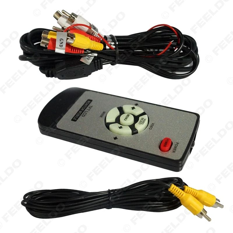 FEELDO DC12V 11 3 &quotна крыше TFT LCD монитор 2 полосный видео вход дюйма откидной
